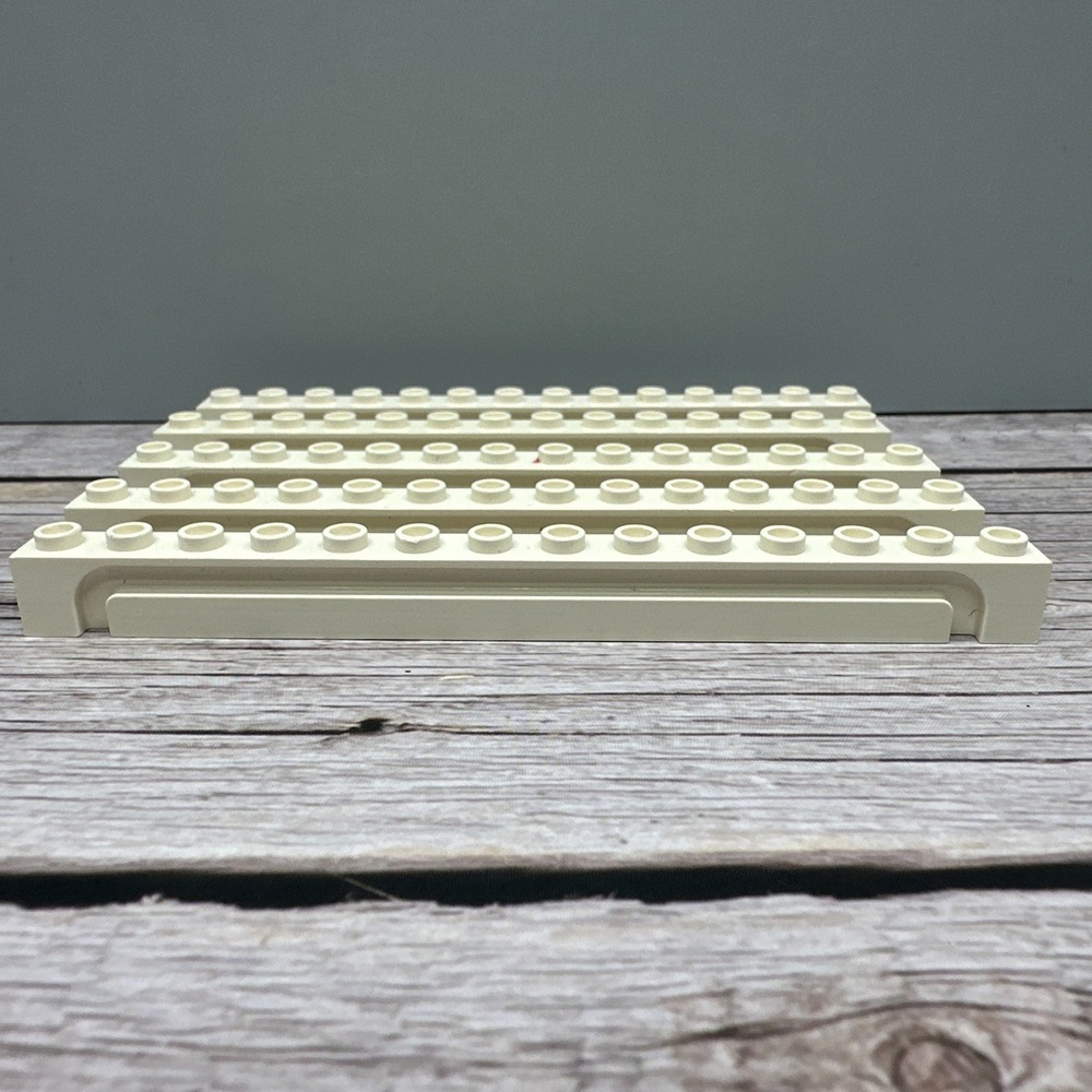 LEGO White‎ Brick, Modified 1 x 14 w/ Groove Garage Door Rails 4217 QTY 5